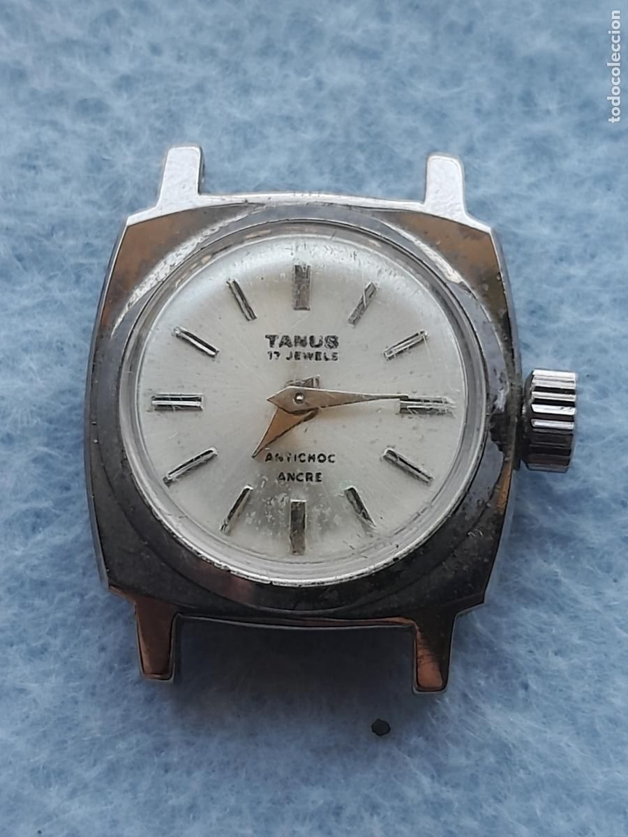 Libros de segunda mano: Reloj Marca Tanus. Cl&aacute;sico de dama. - Foto 7