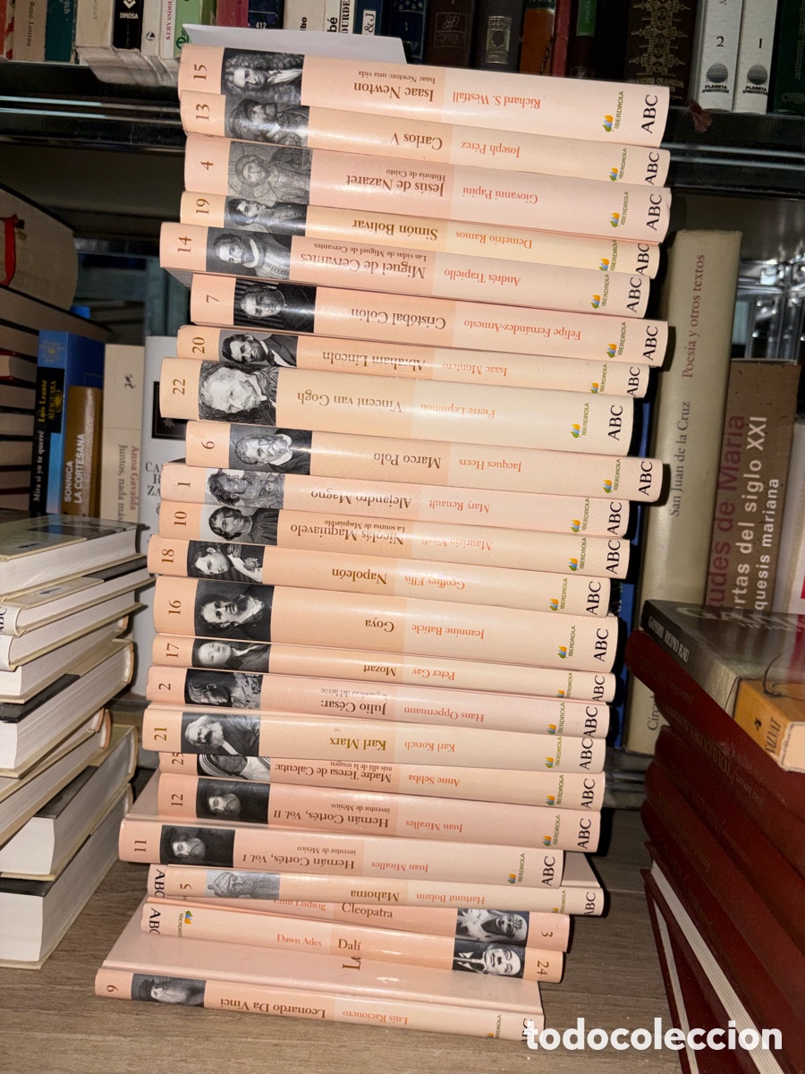 Libros de segunda mano: Lote de 22 libros biogr&aacute;ficos - biograf&iacute;as. Hern&aacute;n Cort&eacute;s Mahoma Cleopatra