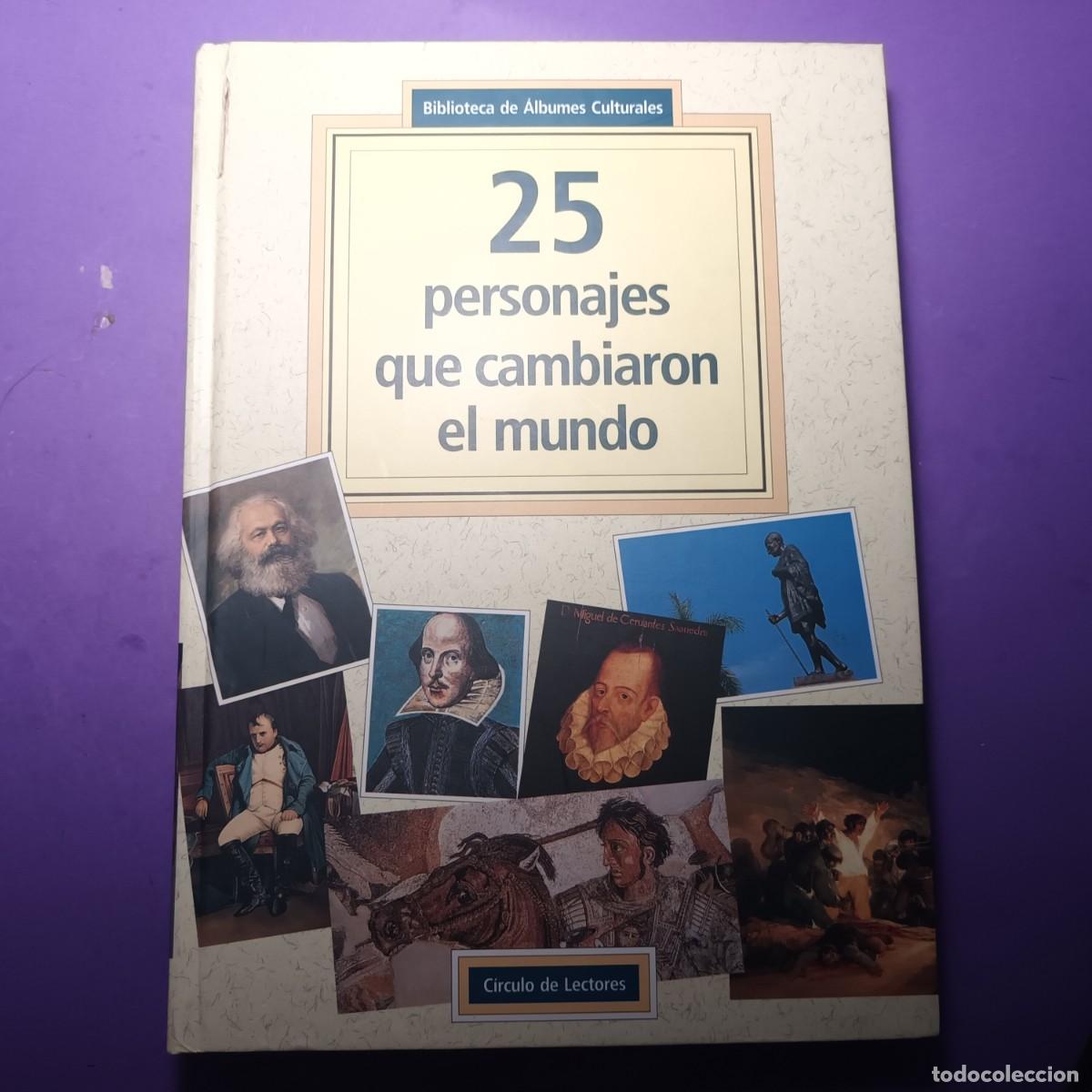Libros de segunda mano: 25 Personajes que cambiaron el mundo A-121