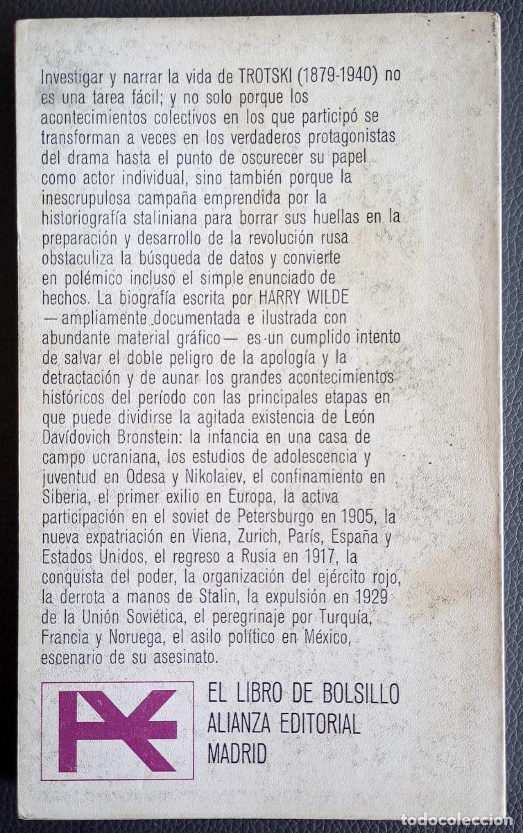 Libros de segunda mano: Harry Wilde . Trotski - Foto 2