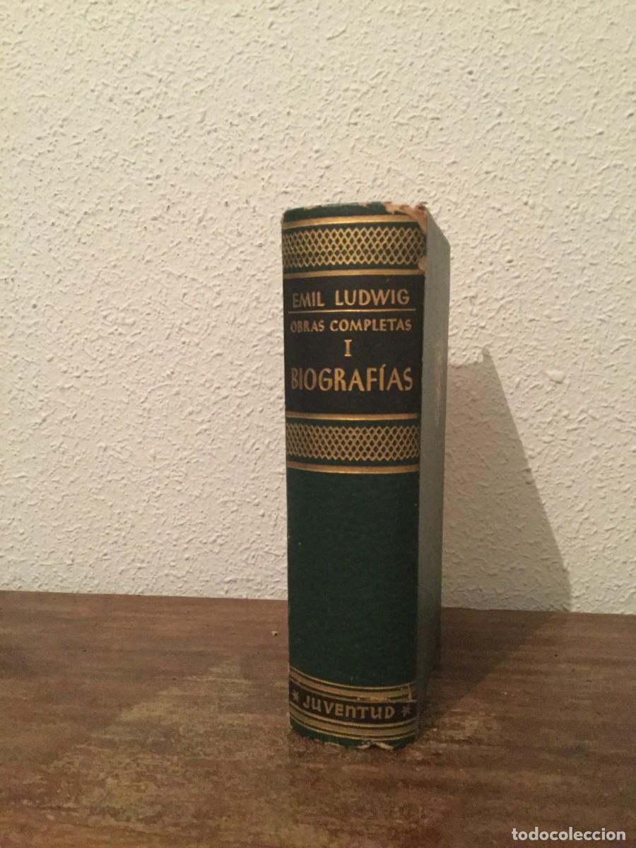 Libros de segunda mano: Emil Ludwig: Obras completas. Biograf&iacute;as I Cleopatra, Goethe, Genio y car&aacute;cter (Maquiavelo, Lenin, B