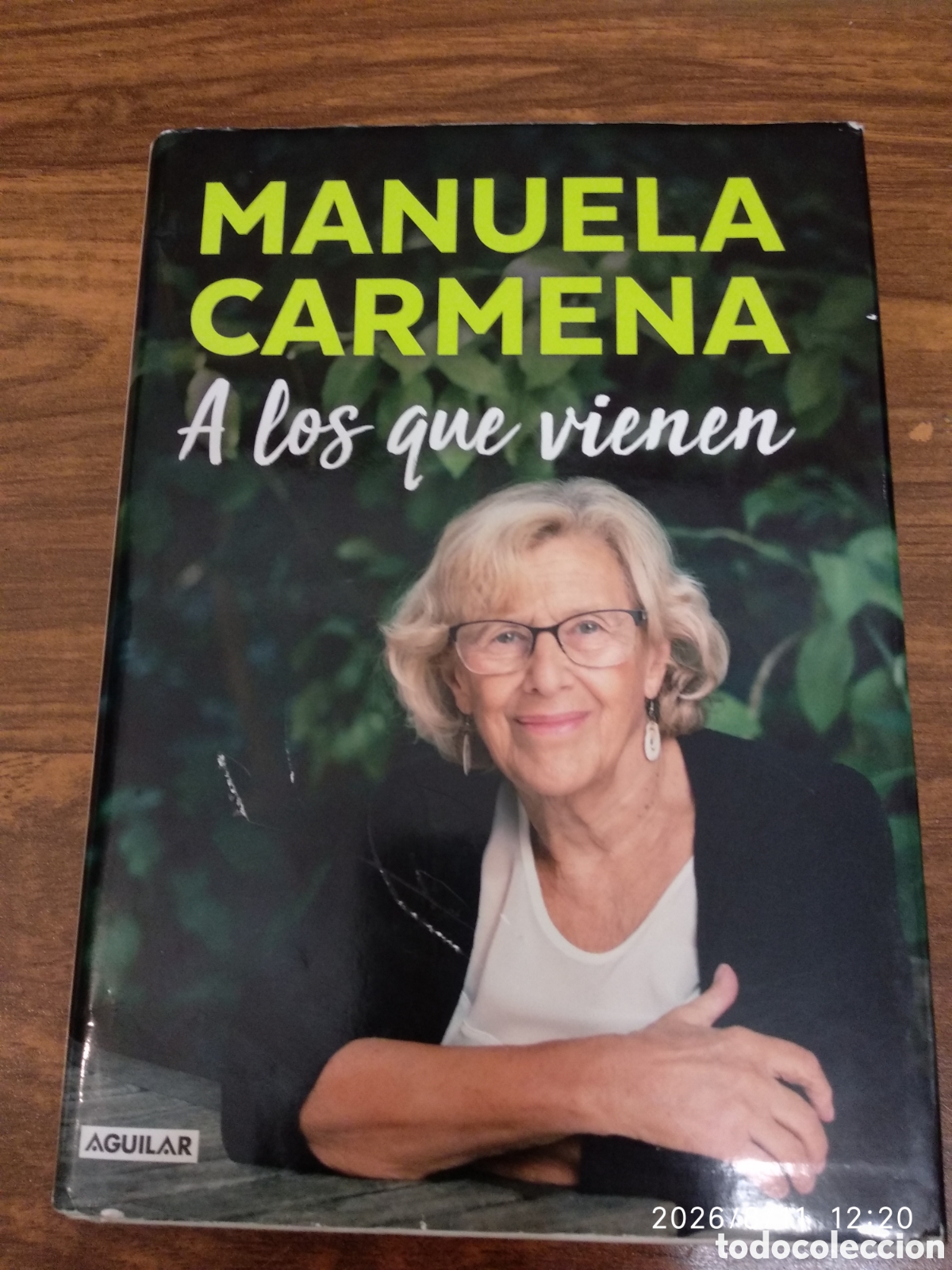Libros de segunda mano: A los que vienen (Manuela Carmena)