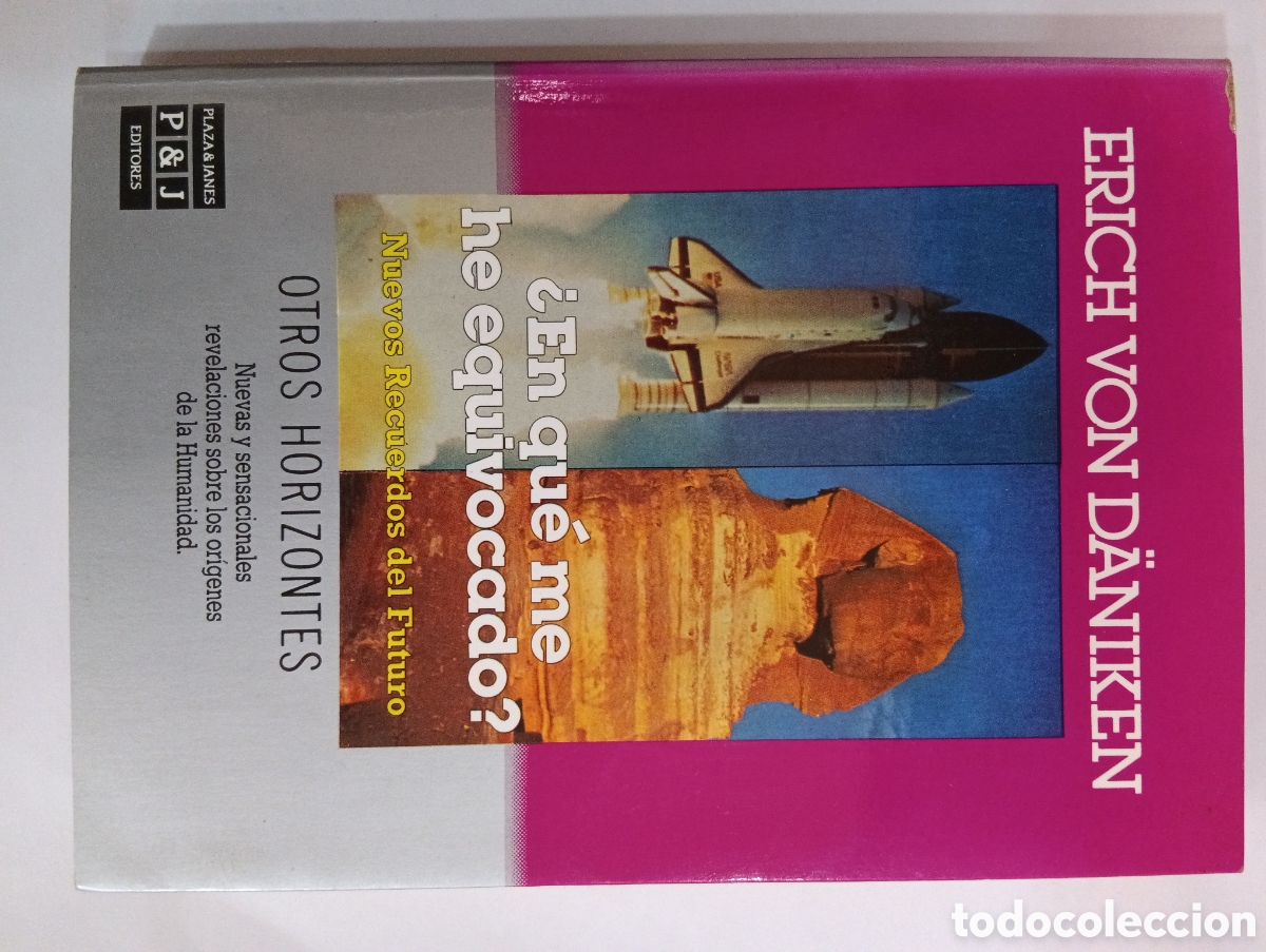 Libros de segunda mano: En Qu&eacute; Me He Equivocado - Erich Von D&auml;niken - Plaza & Jan&eacute;s Editores - Otros Horizontes