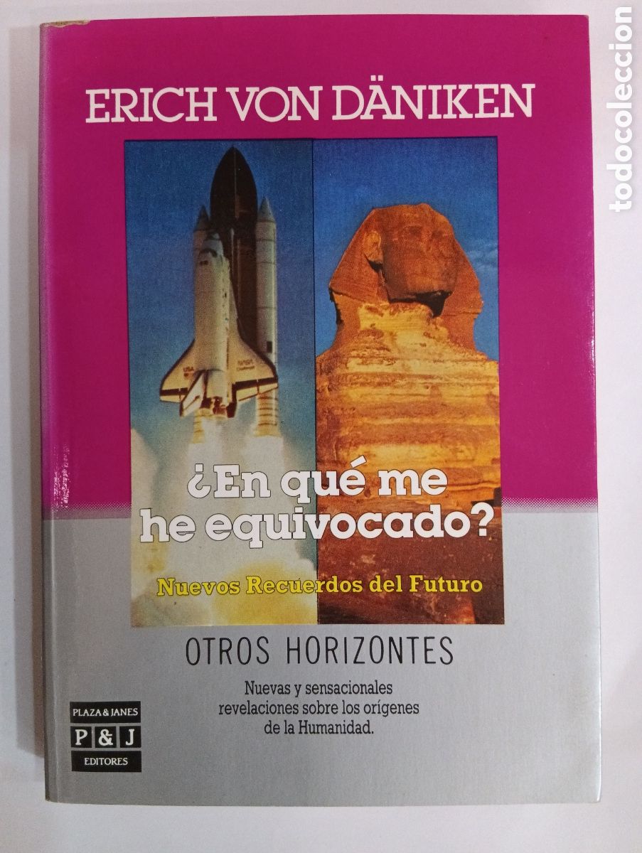 Libros de segunda mano: En Qu&eacute; Me He Equivocado - Erich Von D&auml;niken - Plaza & Jan&eacute;s Editores - Otros Horizontes