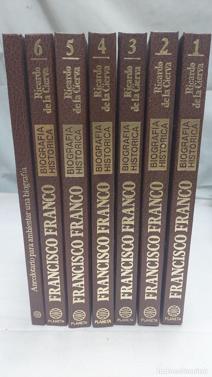 Libros de segunda mano: Enciclopedia Biograf&iacute;a Hist&oacute;rica Francisco Franco Ricardo de la cierva 1982 planeta Completo