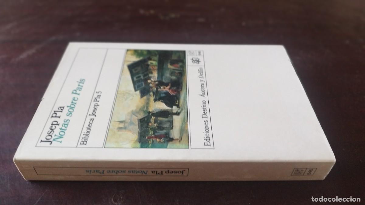 Gebrauchte B&uuml;cher: NOTAS SOBRE PARIS / JOSEP PLA / CJA 605 / DESTINO ANCORA Y DELFIN