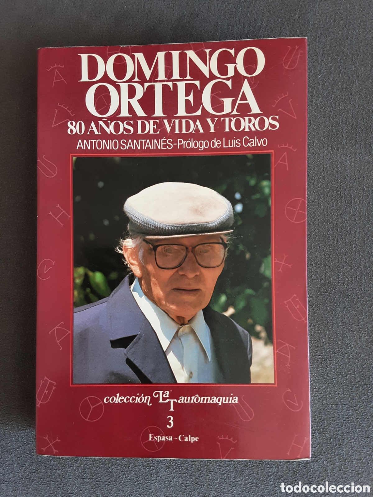 Gebrauchte B&uuml;cher: DOMINGO ORTEGA 80 A&Ntilde;OS DE VIDA Y TOROS POR ANTONIO SANTAINES 1986 TAUROMAQUIA