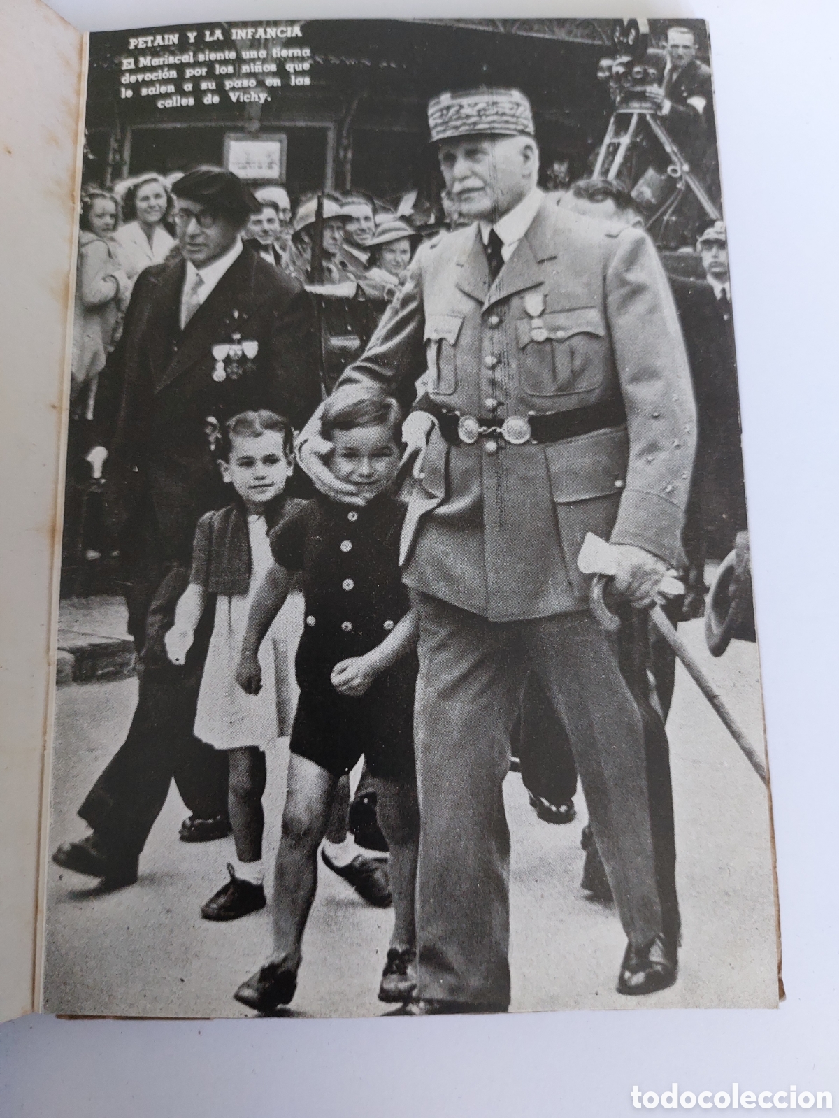 Libros de segunda mano: Cuatro a&ntilde;os en el poder. Ph. Petain. - Foto 3