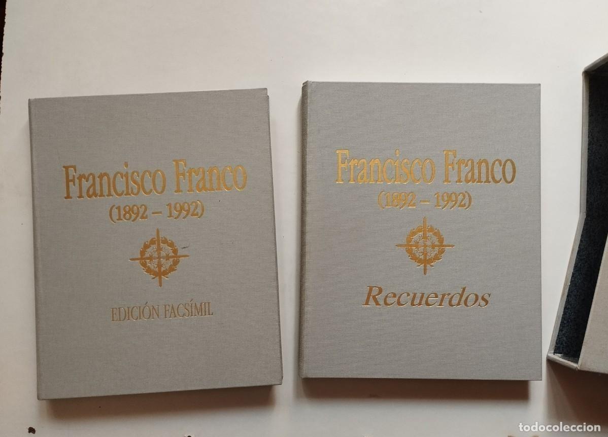 Libros de segunda mano: FRANCISCO FRANCO (1892-1992) RECUERDOS Y FACSIMILES 2 tomos, ed. Facsimil