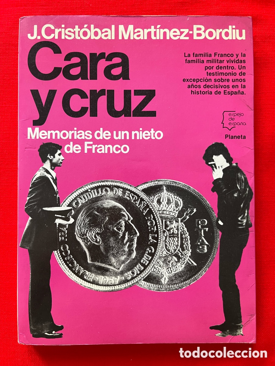 Libros de segunda mano: Libro Cara y cruz. Memorias de un nieto de Franco