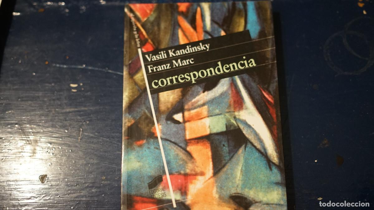 Libros de segunda mano: Vasili Kandinsky - Franz Marc - Correspondencia - Sintesis 2004