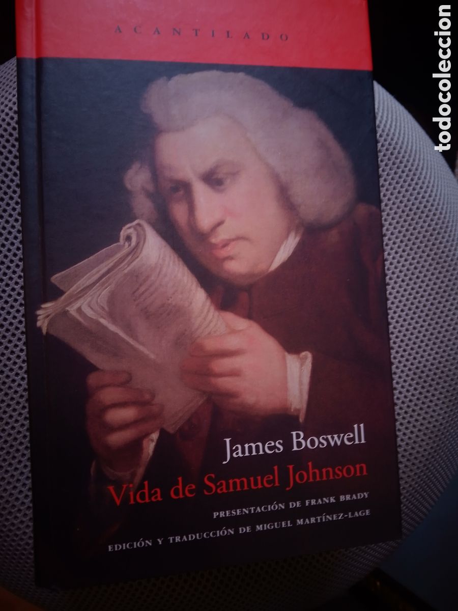 Libros de segunda mano: VIDA DE SAMUEL JOHNSON. BOSWELL, JAMES. ACANTILADO. 2007