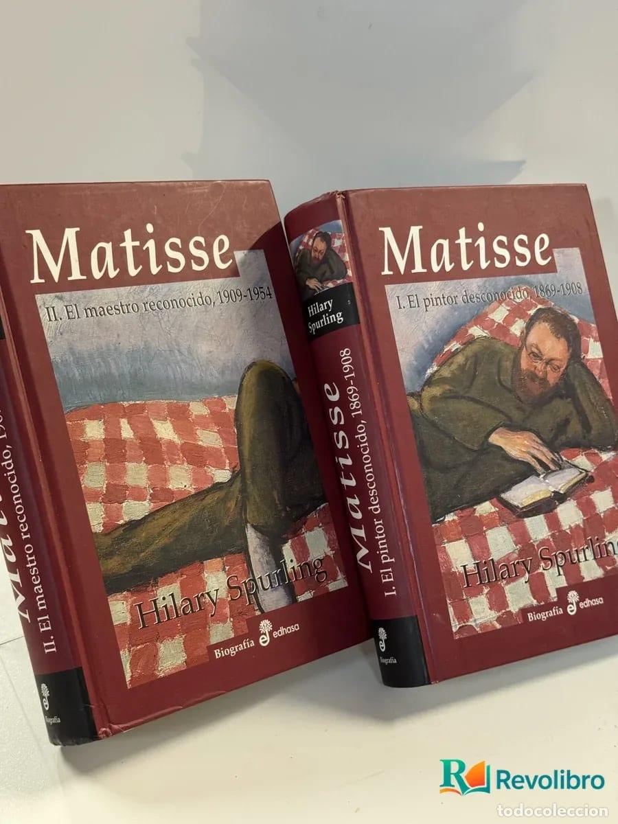 Libros de segunda mano: Lote 2 tomos Matisse - Hilary Spurling