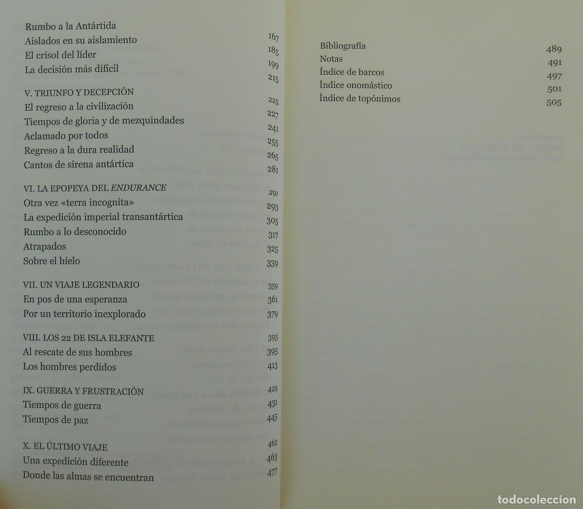 Libros de segunda mano: SHACKLETON, EL INDOMABLE - JAVIER CACHO EDITORIAL FORCOLA - Foto 4