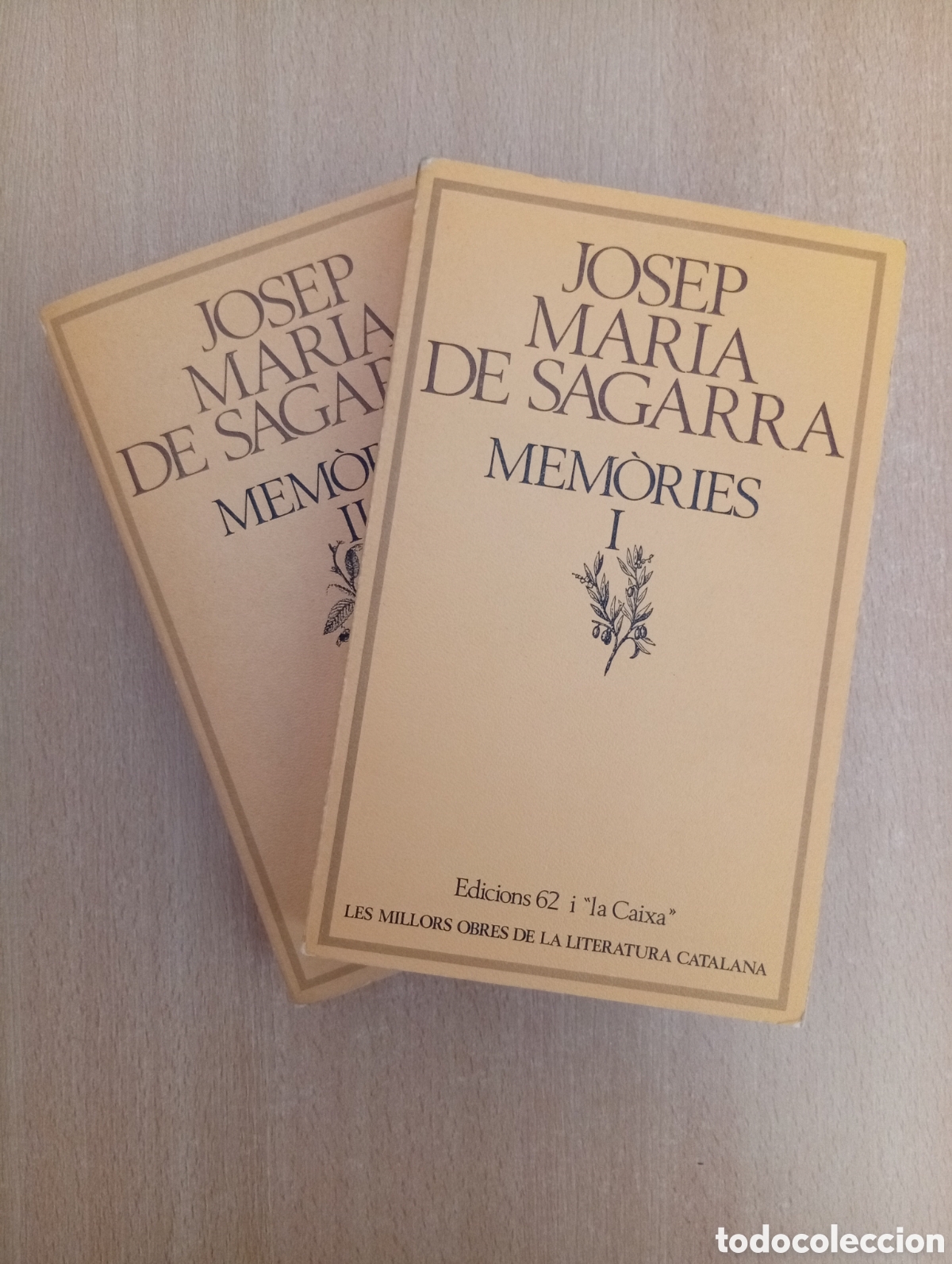 Libros de segunda mano: MEM&Ograve;RIES I-II. Josep Mar&iacute;a de Sagarra