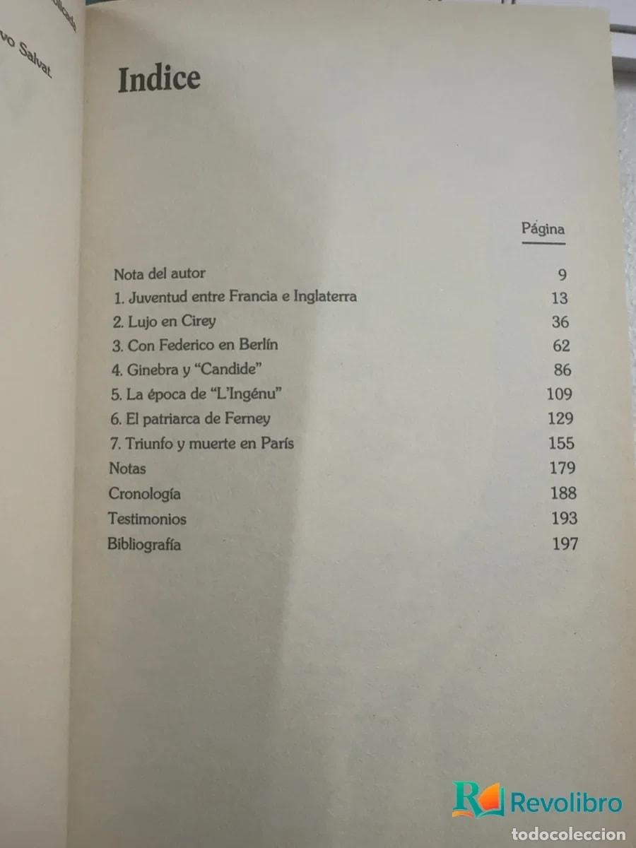 Libros de segunda mano: Voltaire - Haydn Mason - Foto 4