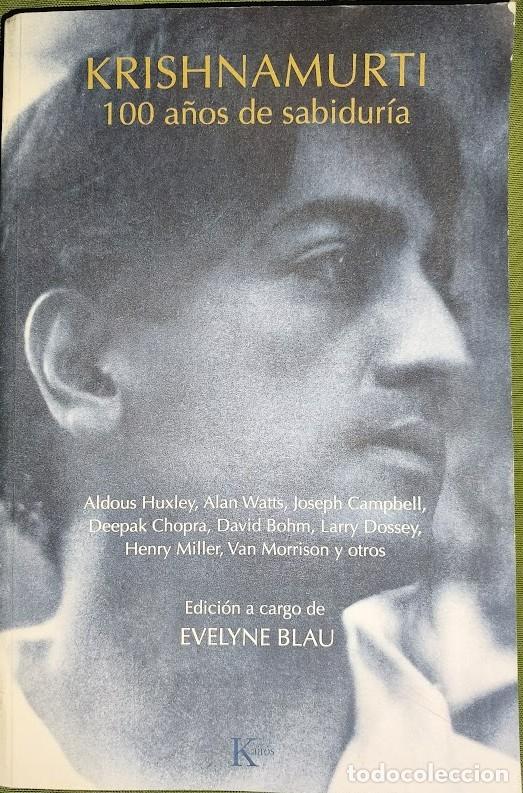 Libros de segunda mano: KRISHNAMURTI 100 A&Ntilde;OS DE SABIDUR&Iacute;A