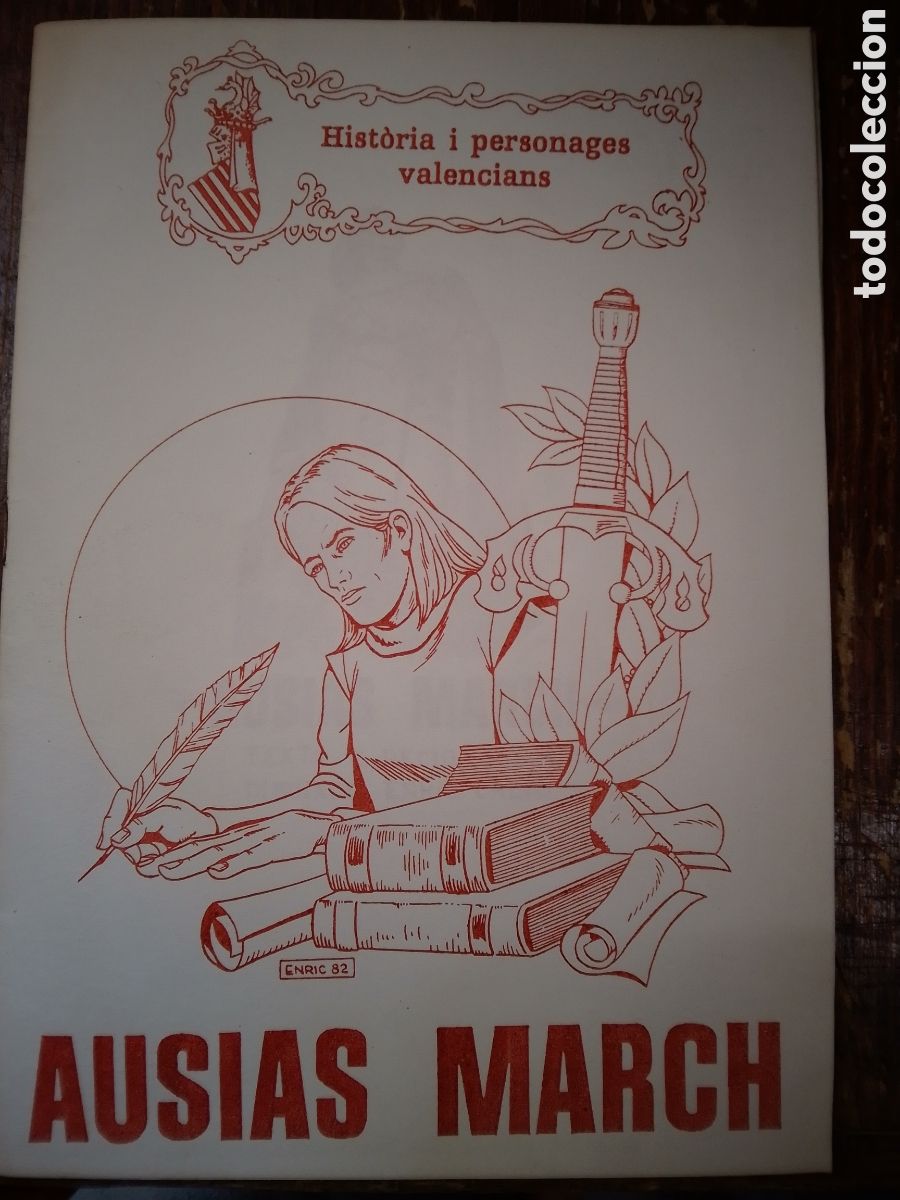 Libros de segunda mano: AUSIAS MARCH. HISTORIA I PERSONAGES VALENCIANS. VALENCIANO.