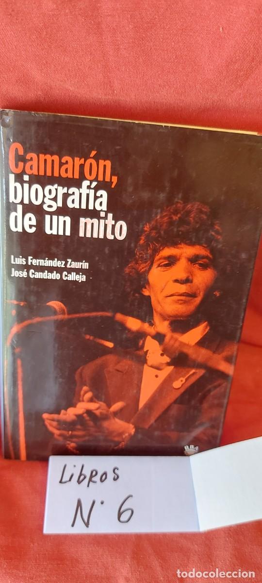 Libros de segunda mano: LIBRO CAMARON, BIOGRAFIA DE UN MITO / LUIS FERNANDEZ Y JOSE CA. (( PEDIDOS M&Iacute;NIMOS 10 &euro; ) CAJA N.&ordm; 6