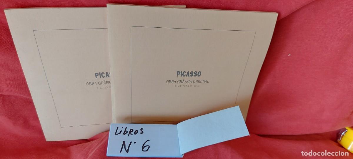 Gebrauchte B&uuml;cher: 2 LIBRO PICASSO OBRA GR&Aacute;FICA ORIGINAL EXPOSICI&Oacute;N (( PEDIDOS M&Iacute;NIMOS 10 &euro; ) CAJA N.&ordm; 6