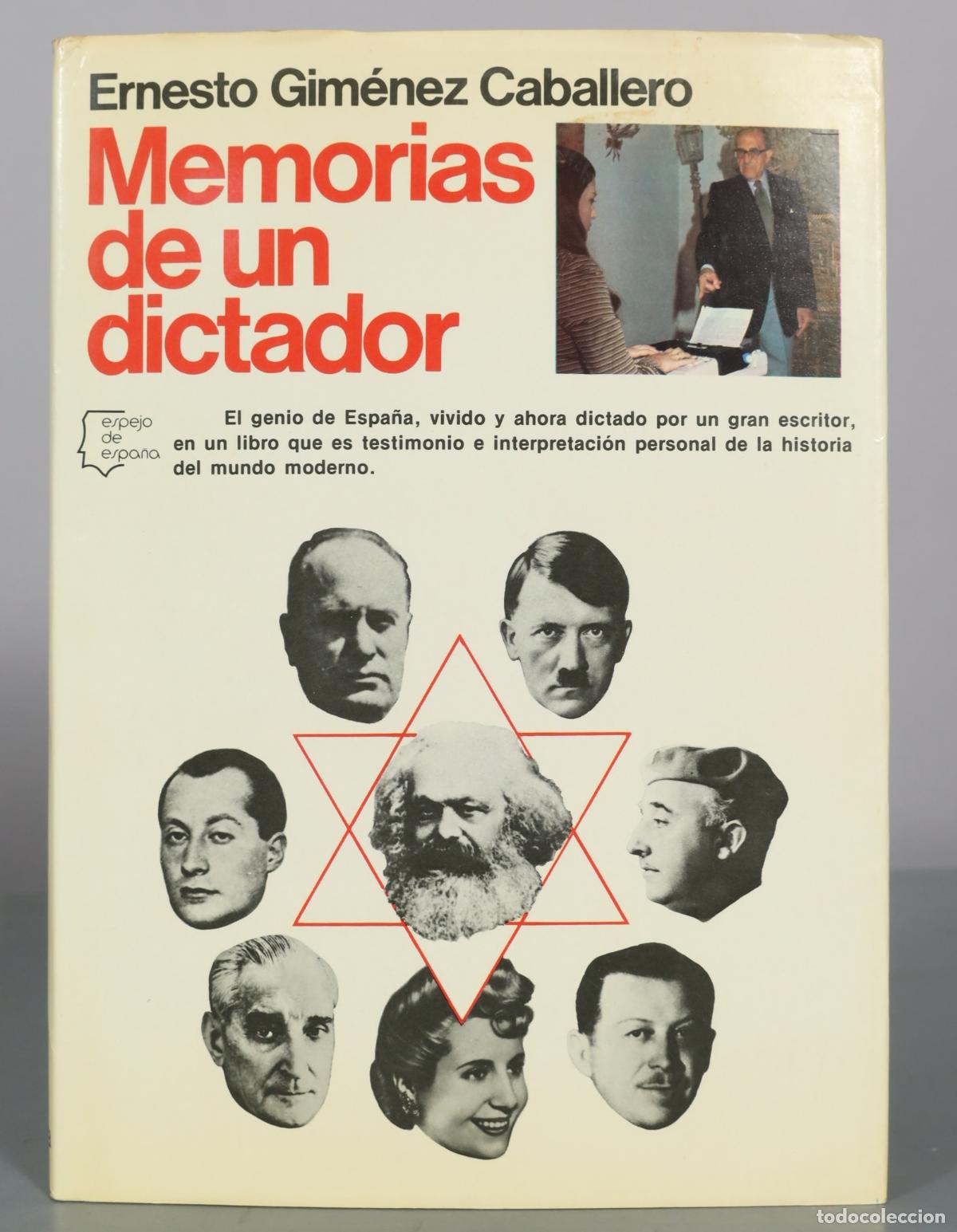 Libros de segunda mano: Memorias de un dictador - Ernesto Gim&eacute;nez Caballero - Planeta