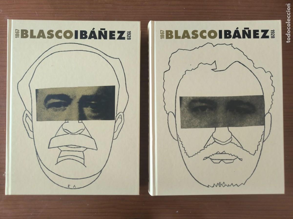 Libros de segunda mano: VICENTE BLASCO IBA&Ntilde;EZ 1867 1928 -- a&ntilde;o 2011 -- 2 TOMOS GRANDES CON ESTUCHE ORIGINAL portes 9