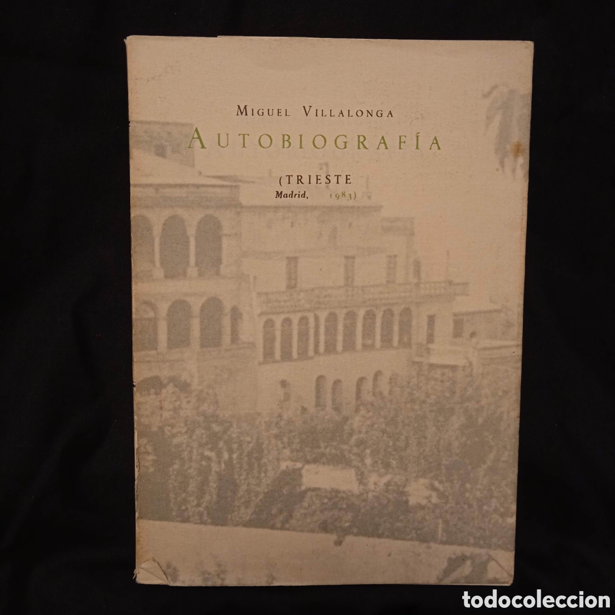 Libros de segunda mano: AUTOBIOGRAF&Iacute;A - MIGUEL VILLALONGA - TRIESTE 1983 #9788