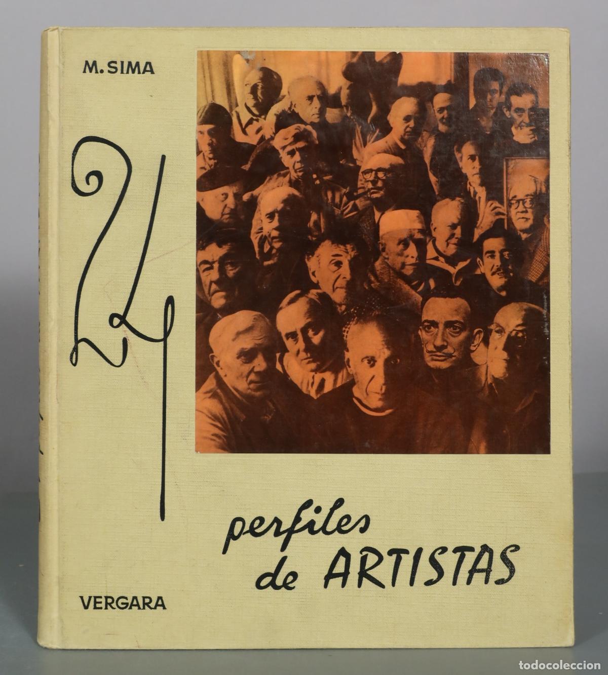 Libros de segunda mano: Perfiles de artistas - M. Sima - Ediciones Vergara