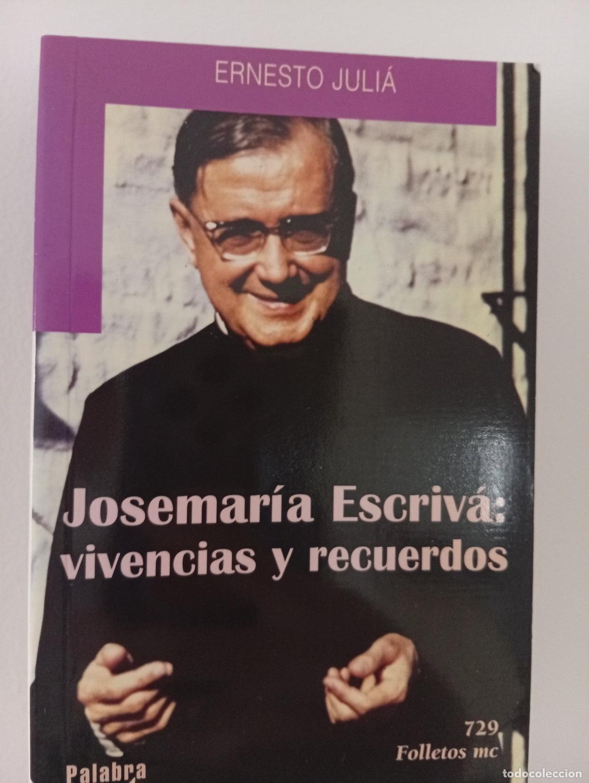Libros de segunda mano: Josemar&iacute;a Escriv&aacute;: vivencias y recuerdos