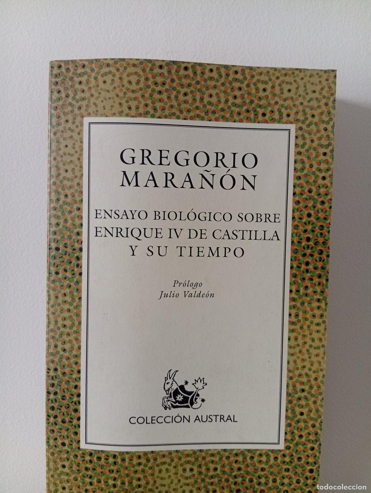 Libros de segunda mano: Ensayo biol&oacute;gico sobre Enrique IV de Castilla y su tiempo