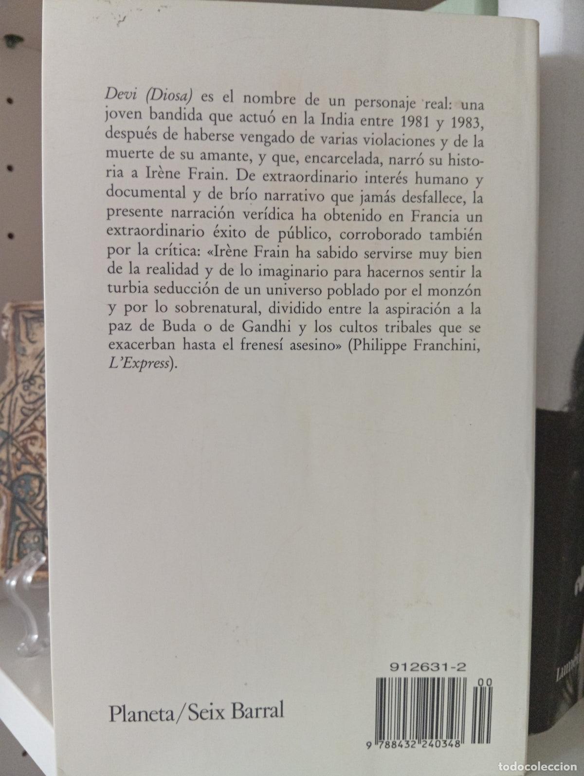 Libros de segunda mano: DEVI,relato de la venganza de una mujer - Foto 2