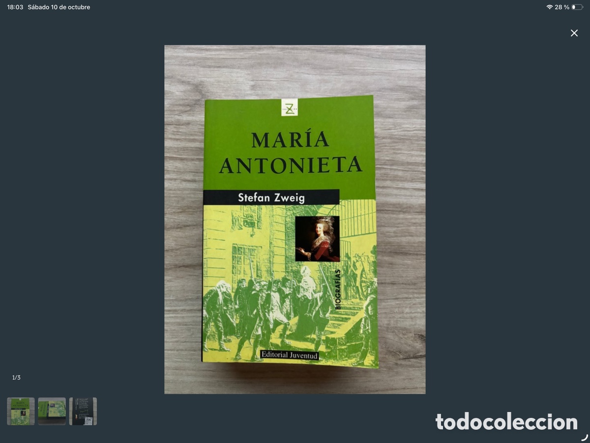 Libros de segunda mano: Mar&iacute;a Antonieta, Stefan Zweig