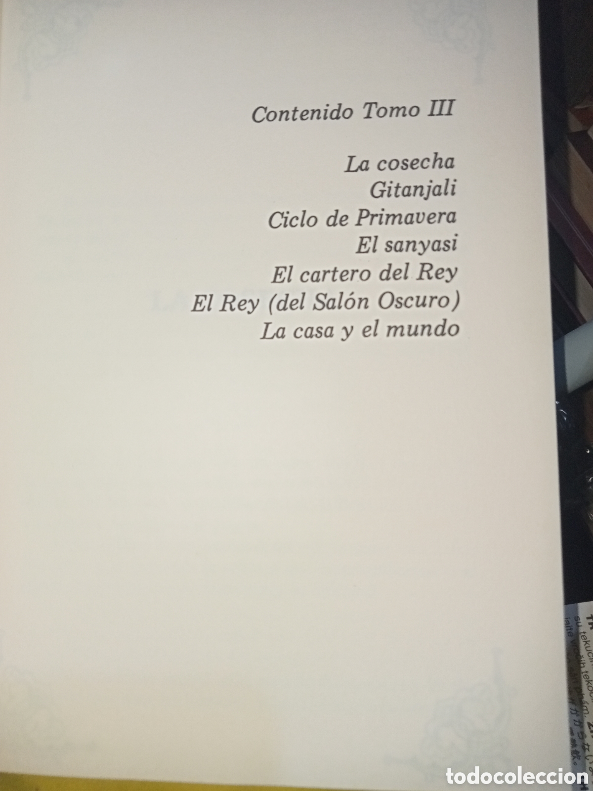 Libros de segunda mano: Rabindranath tagore obras selectas III - Foto 5