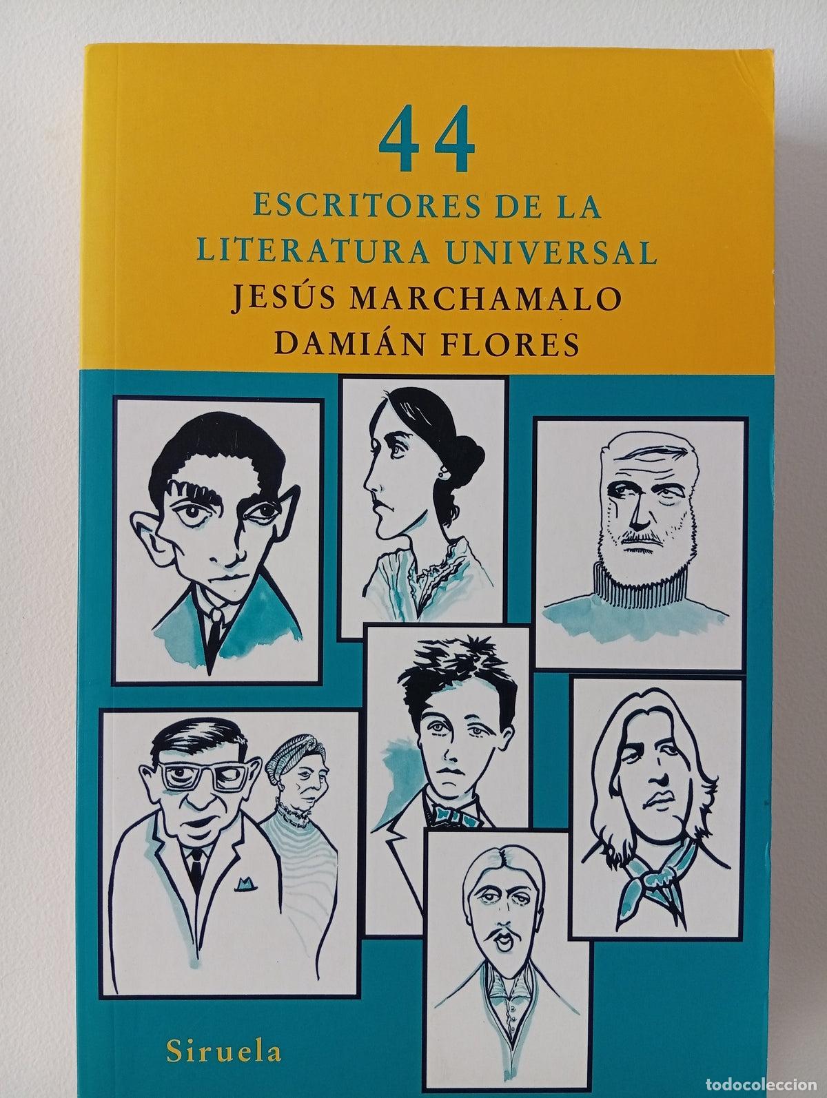 Libros de segunda mano: 44 escritores de la literatura universal