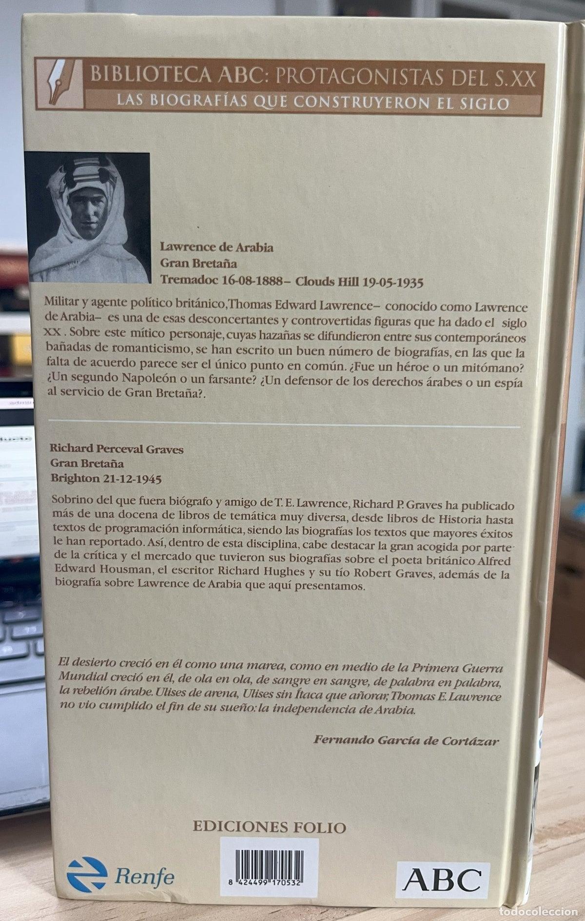 Libros de segunda mano: Lawrence de Arabia - Richard P.Graves - Foto 2