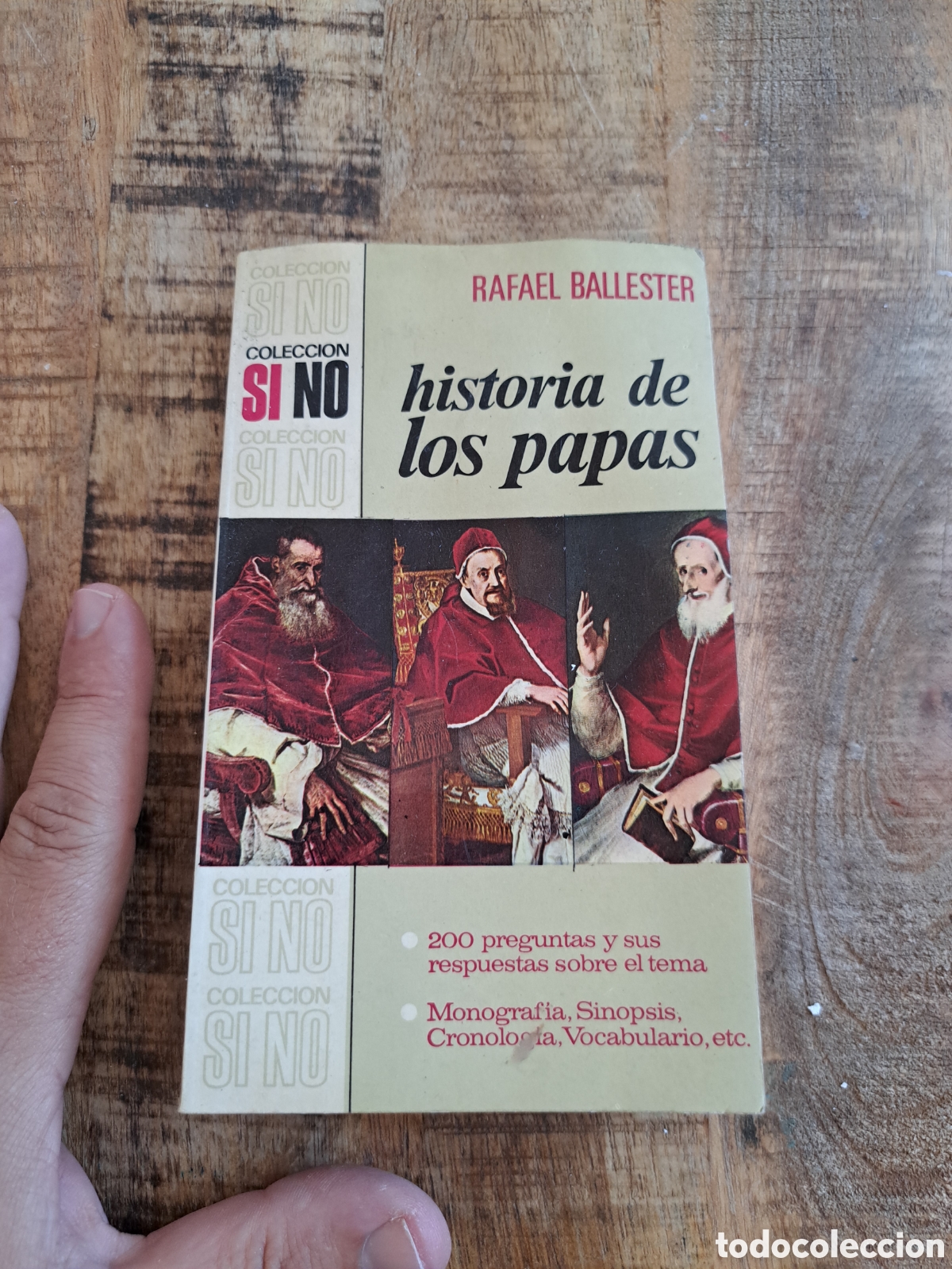 Libros de segunda mano: Jml Historia de los papas. Rafael Ballester. Bruguera. 1972.