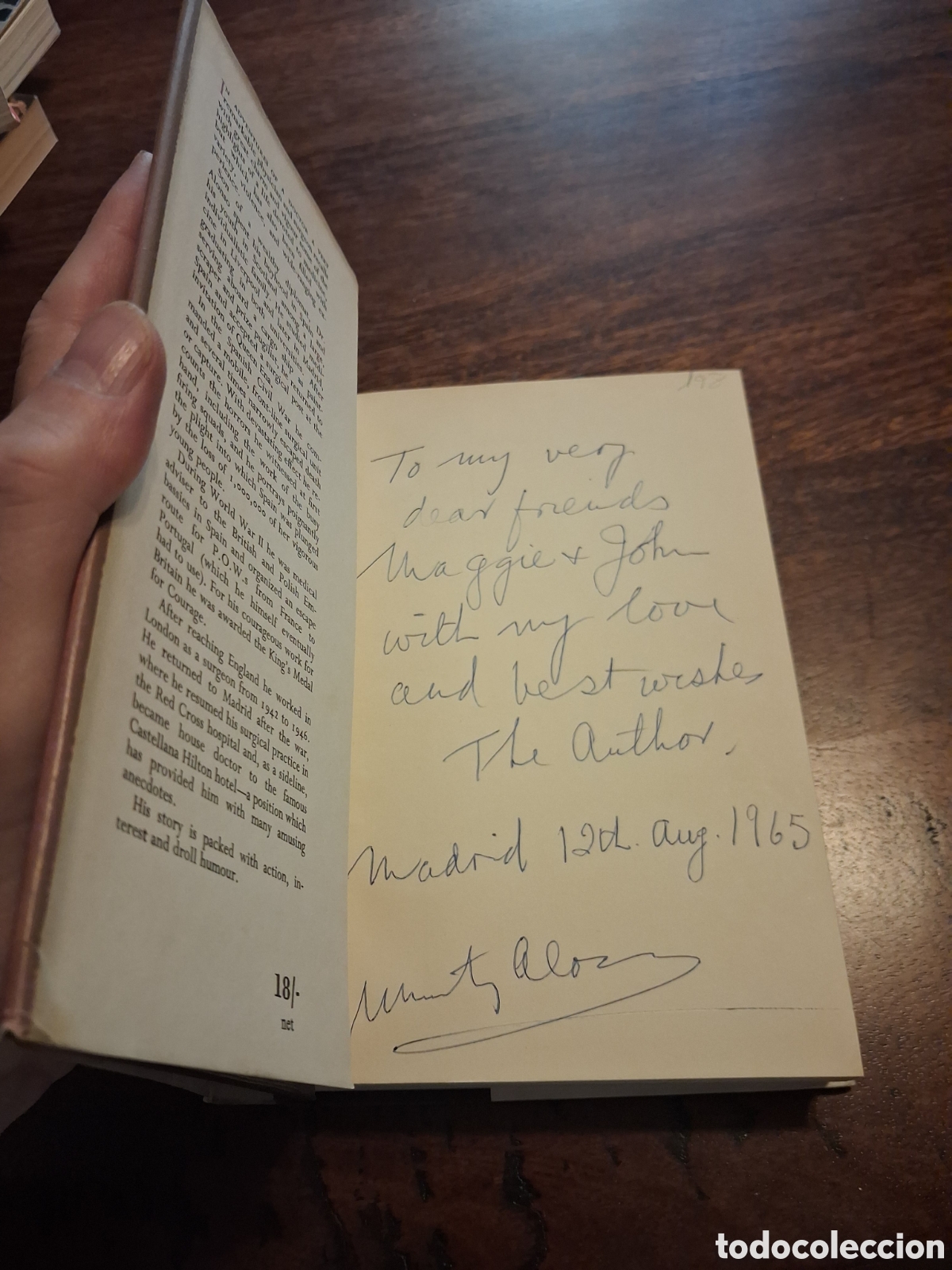Livres d'occasion: Adventures of a Doctor, Eduardo Mart&iacute;nez Alonso (inscribed by author)