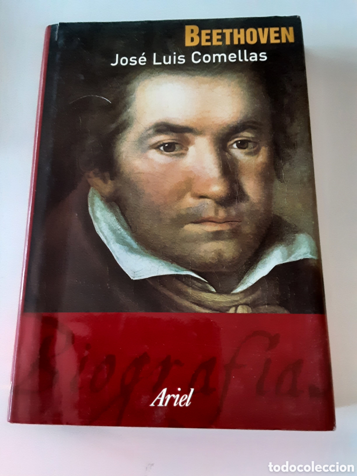 Gebrauchte B&uuml;cher: BEETHOVEN POR JOSE LUIS COMELLAS 2003 PRIMERA EDICION ARIEL
