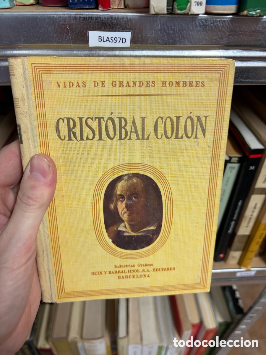 Libri di seconda mano: BLAS97D VIDAS DE GRANDES HOMBRES CRIST&Oacute;BAL COL&Oacute;N