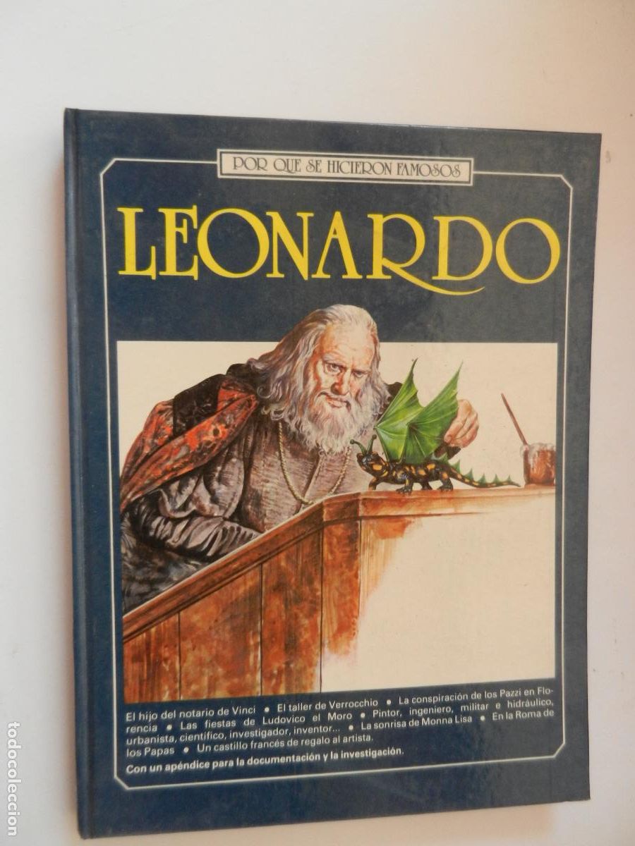 Livres d'occasion: LEONARDO - PORQU&Eacute; SE HICIERON FAMOSOS -NOEMI VIVINI MARRI - EDAF 1983
