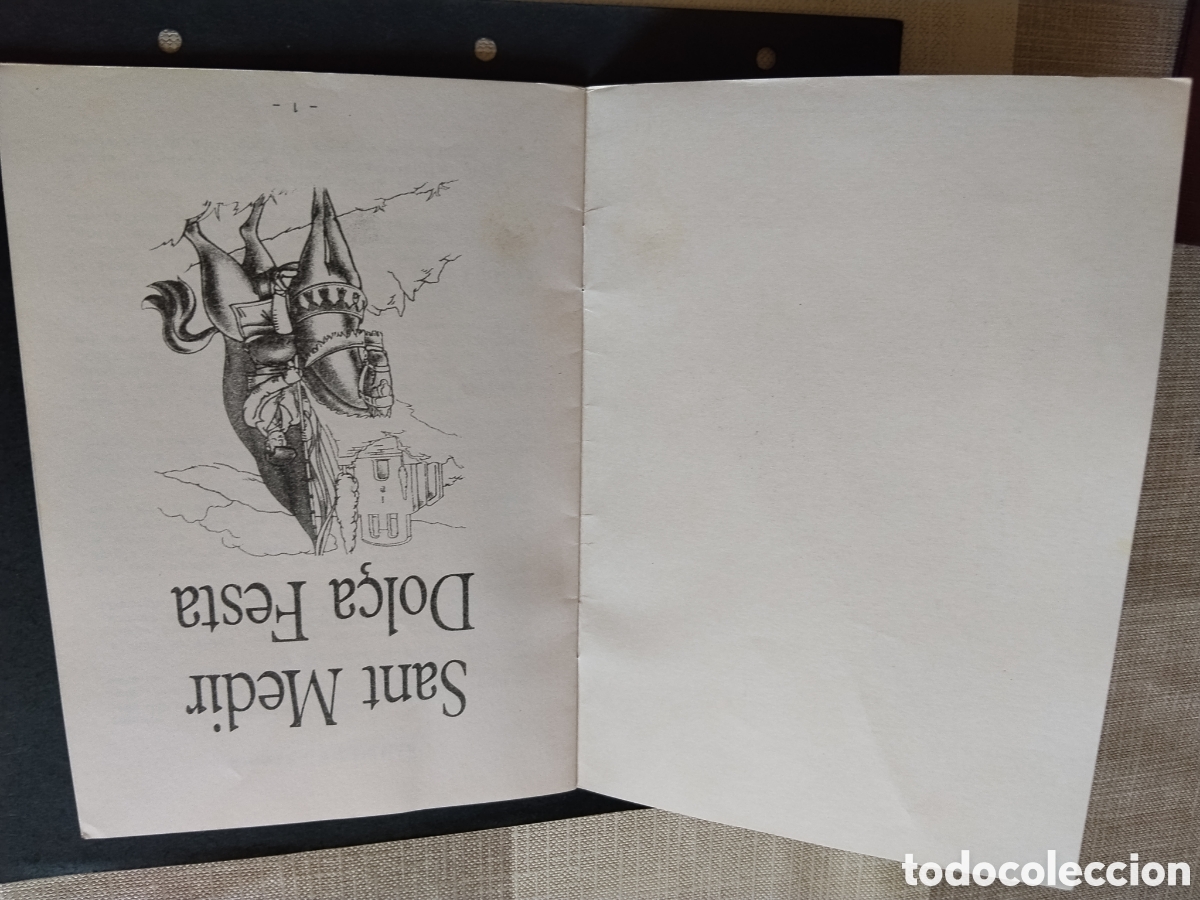 Libros de segunda mano: Librito L,Antiga de Sant Medir 1991