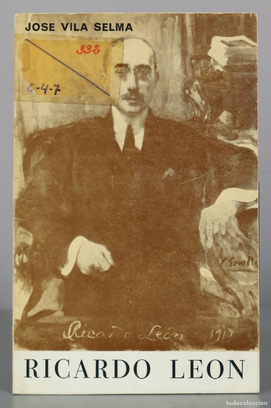 Libros de segunda mano: Ricardo Le&oacute;n - Jose Vila Selma