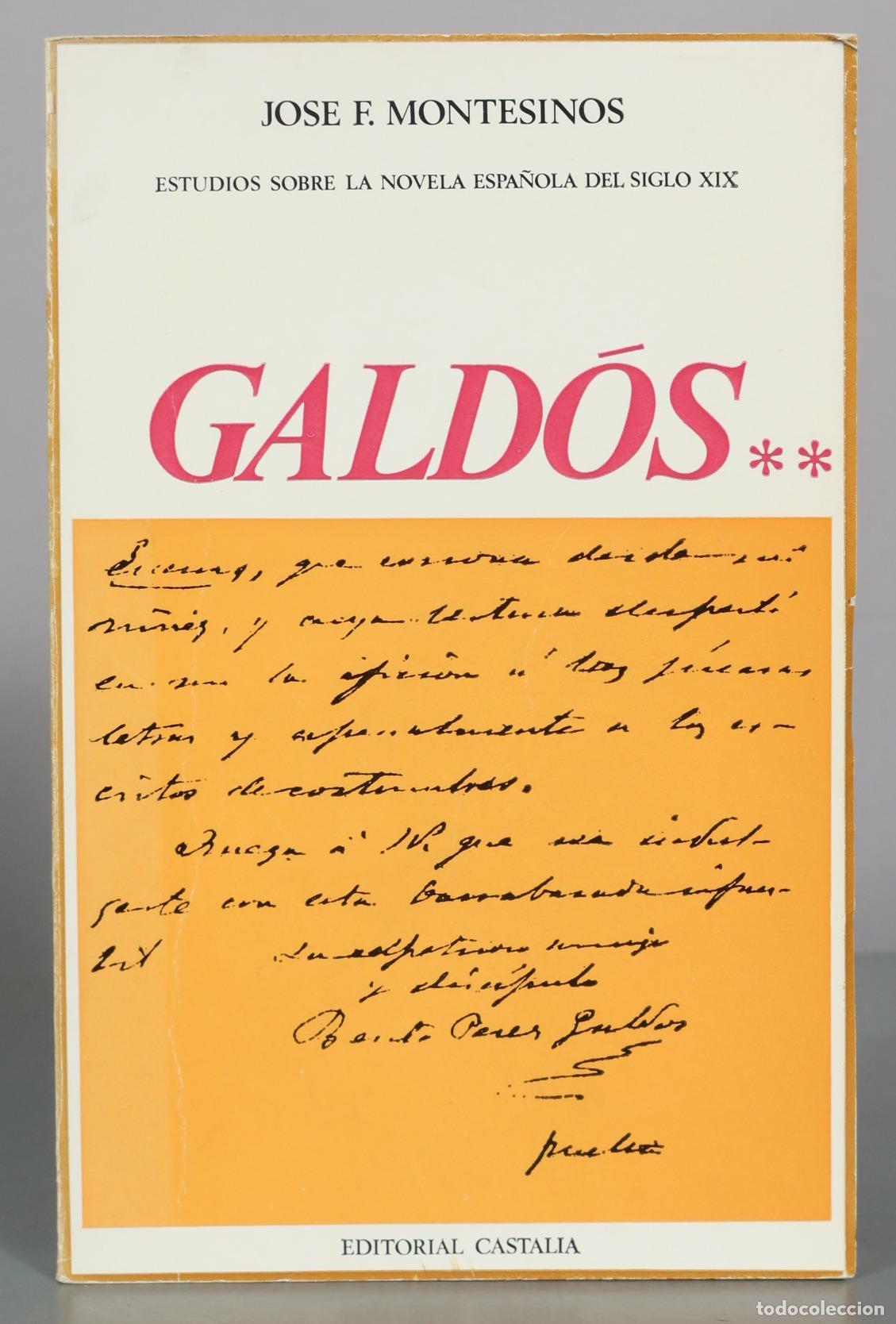 Gebrauchte B&uuml;cher: Gald&oacute;s II - Jose F. Montesinos - Editorial Castalia