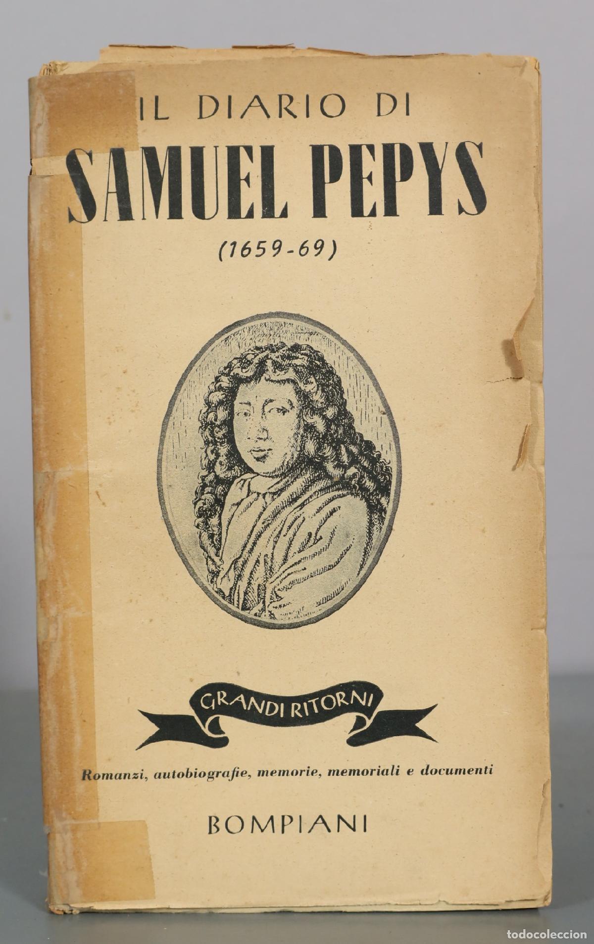 Livros em segunda m&atilde;o: Il diario di Samuel Pepys - Samuel Pepys - Bompiani