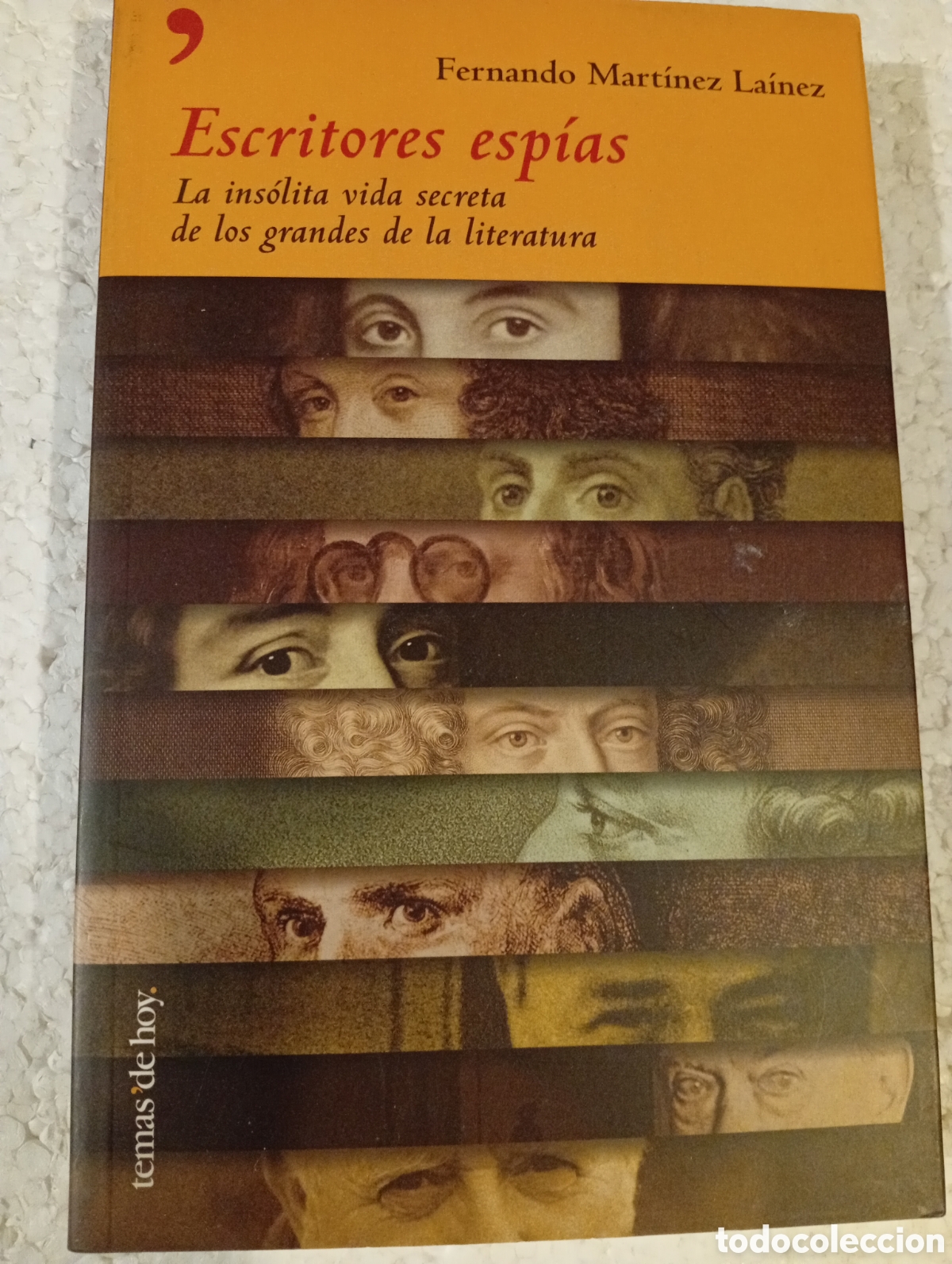 Second hand books: ESCRITORES ESP&Iacute;AS. VIDA SECRETA DE LOS GRANDES DE LA LITERATURA. FERNANDO MNEZ LA&Iacute;NEZ. TEMAS DE HOY