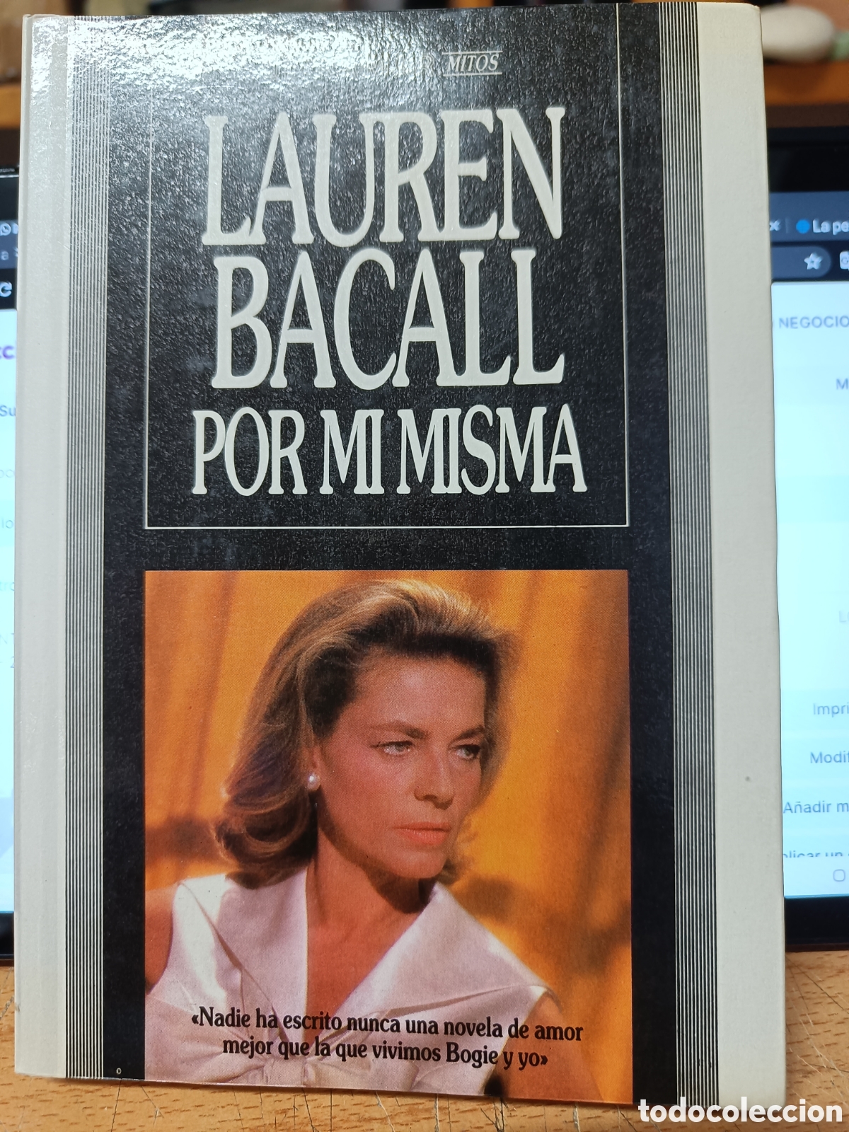 Libros de segunda mano: LAUREN BACALL POR MI MISMA. ULTRAMAR
