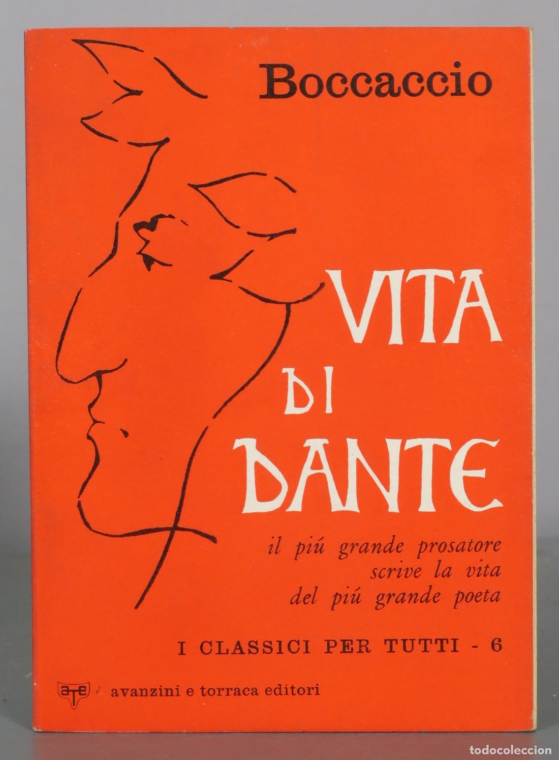 Libros de segunda mano: Vita di Dante - Boccaccio - Avanzini e Torracca Editori