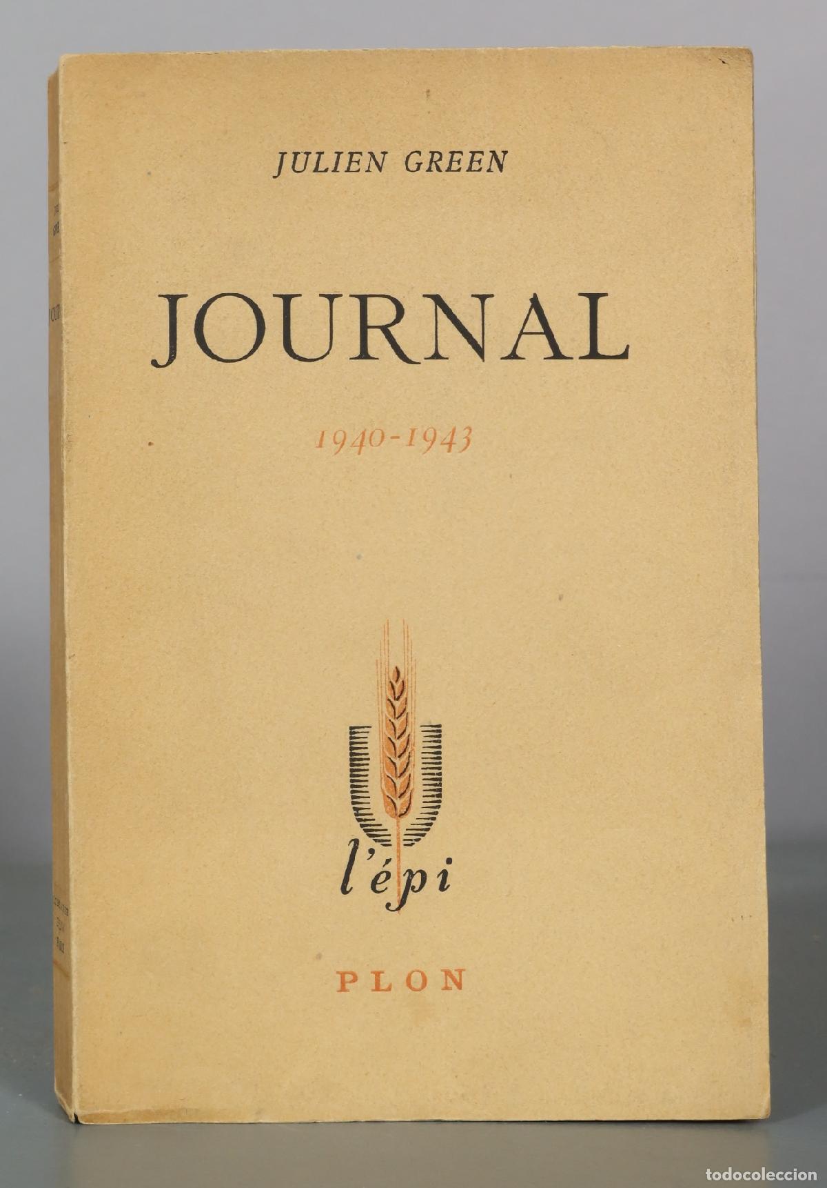 Libros de segunda mano: Journal - Julien Green - Plon