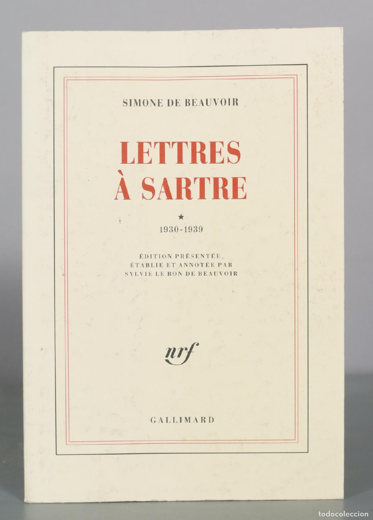 Libros de segunda mano: Lettres &agrave; Sartre - Simone de Beauvoir - Gallimard. 1930-1939