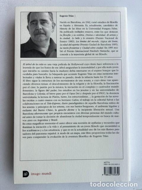 Libros de segunda mano: El &aacute;rbol de la vida -Eugenio Tr&iacute;as- - Foto 2